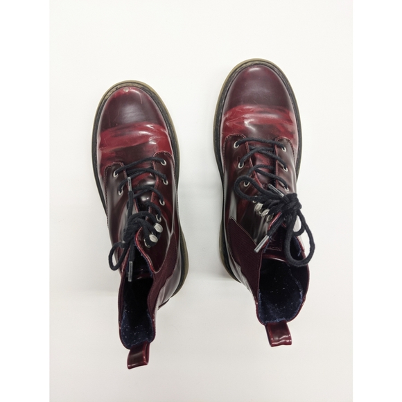 ZARA Lace up Military Ankle Boots Boy's Size 2 US - Picture 9 of 13